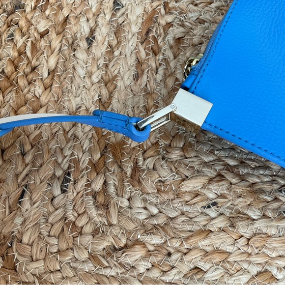 Authenticated Kate Spade Foster Court Pebble Blue Crossbody Bag - Picture 11 of 13